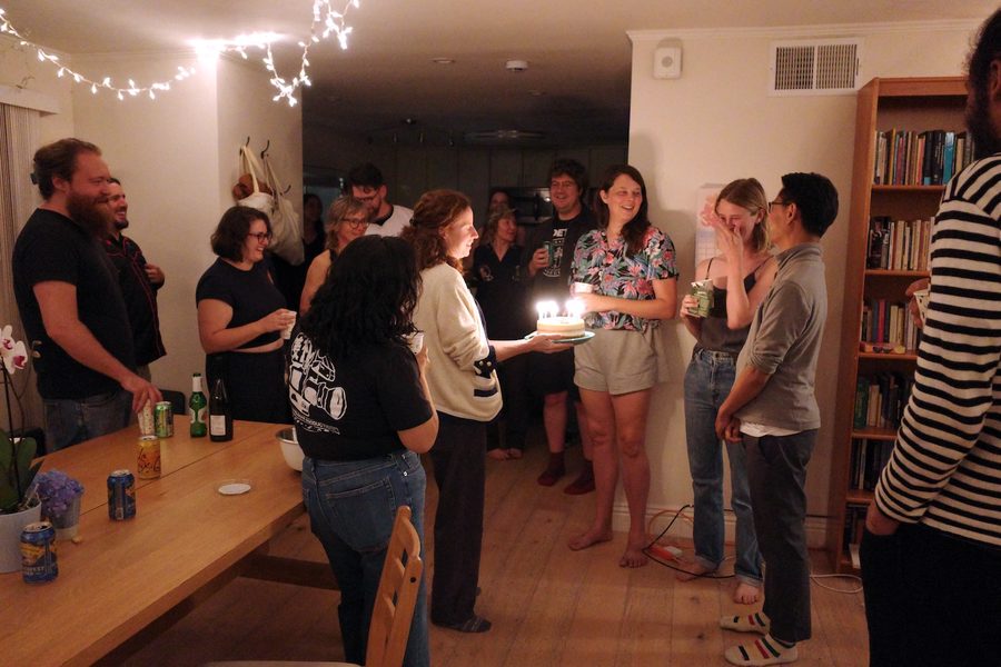 Nay and Lily's annual joint birthday party (2026).